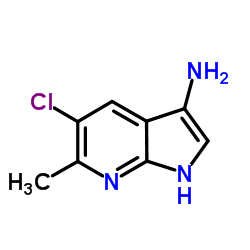 5-Chloro-6-methyl-1H-pyrrolo[2,3-b]pyridin-3-amine