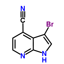 3-Bromo-1H-pyrrolo[2,3-b]pyridine-4-carbonitrile