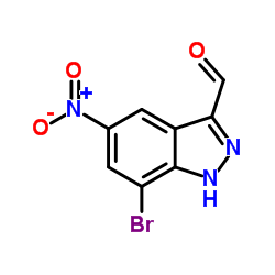 7-Bromo-5-nitro-1H-indazole-3-carbaldehyde