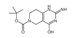 tert-butyl 2-amino-4-oxo-1,5,7,8-tetrahydropyrido[4,3-d]pyrimidine-6-carboxylate CAS:1000386-01-5 第1张