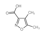 4,5-dimethyl-1,2-oxazole-3-carboxylic acid