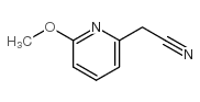 2-(6-methoxypyridin-2-yl)acetonitrile