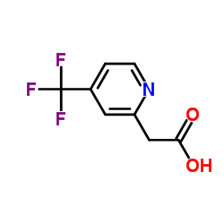 [4-(Trifluoromethyl)-2-pyridinyl]acetic acid