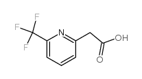 2-[6-(trifluoromethyl)pyridin-2-yl]acetic acid