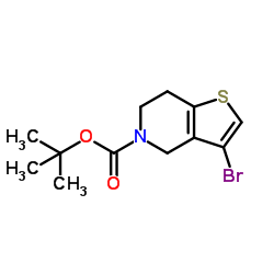 tert-Butyl 3-bromo-6,7-dihydrothieno[3,2-c]pyridine-5(4H)-carboxylate CAS:1000577-81-0 第1张