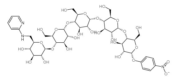 4-Nitrophenyl 6'-deoxy-6'-(2-pyridylamino)-a-D-penta-(1-4)-glucopyranoside