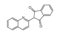 2-(2-Quinolinyl)-1H-indene-1,3(2H)-dione