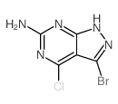 3-bromo-4-chloro-2H-pyrazolo[3,4-d]pyrimidin-6-amine