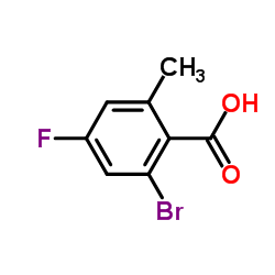 2-Bromo-4-fluoro-6-methylbenzoic acid