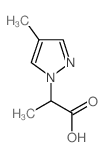 2-(4-methylpyrazol-1-yl)propanoic acid