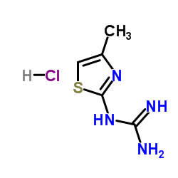 2-(4-methyl-1,3-thiazol-2-yl)guanidine,hydrochloride