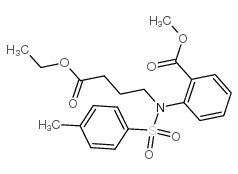 methyl 2-[(4-ethoxy-4-oxobutyl)-(4-methylphenyl)sulfonylamino]benzoate