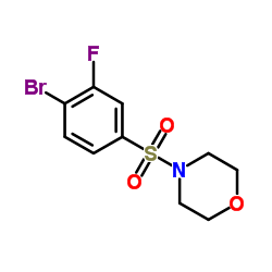 4-[(4-Bromo-3-fluorophenyl)sulfonyl]morpholine