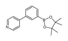 4-[3-(4,4,5,5-tetramethyl-1,3,2-dioxaborolan-2-yl)phenyl]pyridine