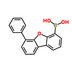 6-phenyl-Dibenzofuran-4-boronic acid Cas:1010068-85-5 第1张
