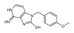 4-amino-1-[(4-methoxyphenyl)methyl]-3H-imidazo[4,5-c]pyridine-2-thione