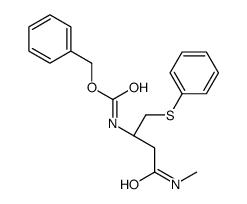 benzyl N-[(2R)-4-(methylamino)-4-oxo-1-phenylsulfanylbutan-2-yl]carbamate