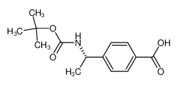（s）-4-（1-boc-アミノ-エチル）-安息香酸