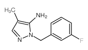 1-(3-Fluorobenzyl)-4-methyl-1H-pyrazol-5-amine