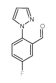 5-Fluoro-2-(1H-pyrazol-1-yl)benzaldehyde