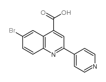 6-bromo-2-pyridin-4-ylquinoline-4-carboxylic acid