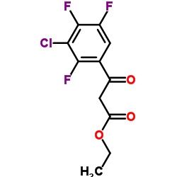 Ethyl 3-(3-chloro-2,4,5-trifluorophenyl)-3-oxopropanoate Cas:101987-86-4 第1张