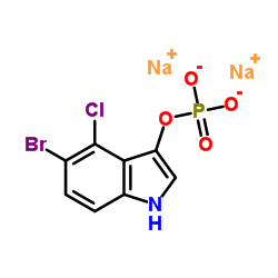 Disodium 5-bromo-4-chloro-1H-indol-3-yl phosphate