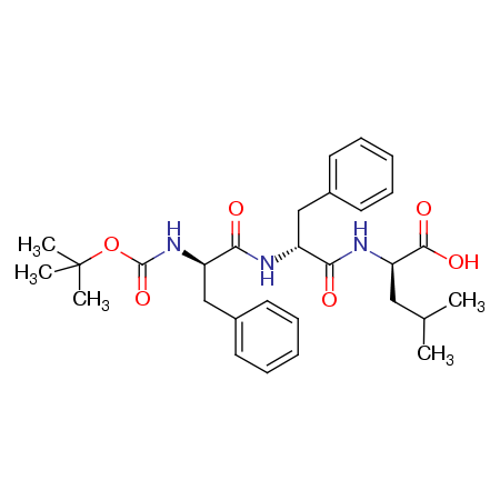 (6R,9R,12R)-6,9-dibenzyl-12-isobutyl-2,2-dimethyl-4,7,10-trioxo-3-oxa-5,8,11-triazatridecan-13-oic acid