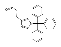 3-(1-tritylimidazol-4-yl)propanal