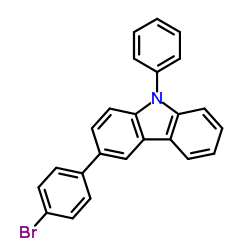 3-(4-bromophenyl)-N-phenylcarbazole Cas:1028647-93-9 第1张