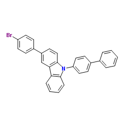 9-(1,1-bipheny)-4-yl-3-(4-broMophenyl)carbazole