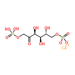 Calcium 6-O-phosphonato-1-O-phosphono-D-fructose