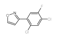 3-(2,4-dichloro-5-fluorophenyl)-1,2-oxazole