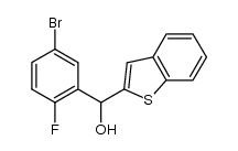 Benzo[b]thiophen-2-yl(5-bromo-2-fluorophenyl)methanol