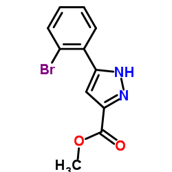 Methyl 5-(2-bromophenyl)-1H-pyrazole-3-carboxylate