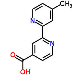 4'-Methyl-2,2'-bipyridine-4-carboxylic acid CAS:103946-54-9 第1张