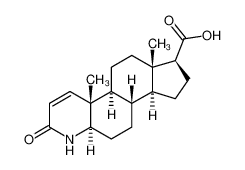 4-Aza-5a-androstan-1-ene-3-one-17b-carboxylic acid