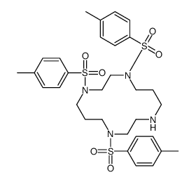 1,4,8-tris-(4-methylphenyl)sulfonyl-1,4,8,11-tetrazacyclotetradecane