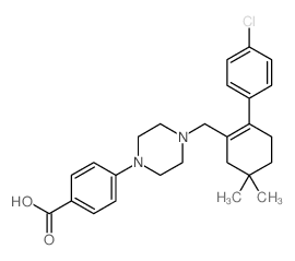 4-(4-((4'-Chloro-4,4-dimethyl-3,4,5,6-tetrahydro-[1,1'-biphenyl]-2-yl)methyl)piperazin-1-yl)benzoic acid