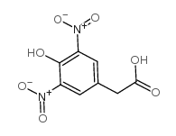 3,5-dinitro-4-hydroxyphenylacetic acid CAS:10463-37-3 第1张