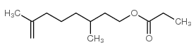 3,7-dimethyloct-7-enyl propanoate