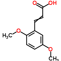 3-(2,5-Dimethoxyphenyl)acrylic acid