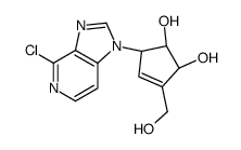 (1S,2R,5R)-5-(4-chloroimidazo[4,5-c]pyridin-1-yl)-3-(hydroxymethyl)cyclopent-3-ene-1,2-diol