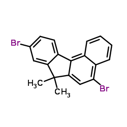 5,9-dibromo-7,7-dimethyl-7H-benzo[c]fluorene