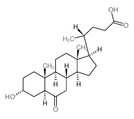 3.α.-Hydroxy-6-keto-5.α.-cholanic acid