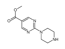 methyl 2-piperazin-1-ylpyrimidine-5-carboxylate CAS:1057682-19-5 第1张