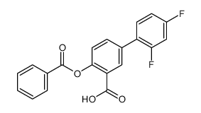 2-benzoyloxy-5-(2,4-difluorophenyl)benzoic acid