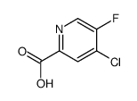 4-chloro-5-fluoropyridine-2-carboxylic acid