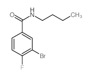 N-Butyl 3-bromo-4-fluorobenzamide