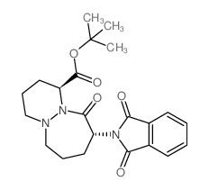 tert-butyl (4S,7R)-7-(1,3-dioxoisoindol-2-yl)-6-oxo-1,2,3,4,7,8,9,10-octahydropyridazino[1,2-a]diazepine-4-carboxylate